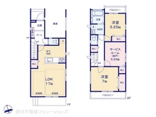 【東京都/練馬区田柄】練馬区田柄4丁目 新築一戸建て 間取り図