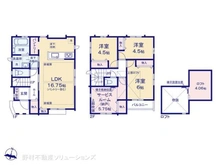 【東京都/練馬区田柄】練馬区田柄4丁目 新築一戸建て 間取り図