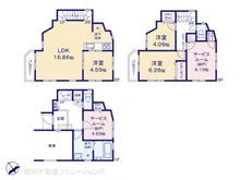 【埼玉県/和光市白子】和光市白子1丁目 新築一戸建て 間取り図