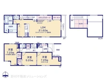 【埼玉県/朝霞市三原】朝霞市三原3丁目 新築一戸建て 間取り図