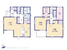【埼玉県/朝霞市三原】朝霞市三原5丁目 新築一戸建て 間取り図