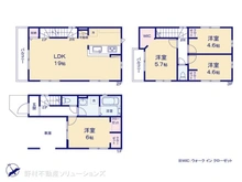 【埼玉県/朝霞市宮戸】朝霞市宮戸2丁目 新築一戸建て 間取り図