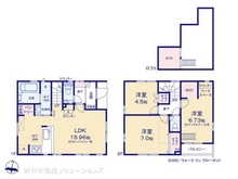 【東京都/練馬区田柄】練馬区田柄2丁目 新築一戸建て 間取り図
