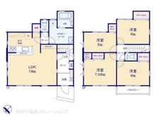 【埼玉県/和光市新倉】和光市新倉2丁目 新築一戸建て 間取り図