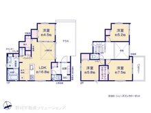 【埼玉県/朝霞市三原】朝霞市三原5丁目 新築一戸建て 間取り図