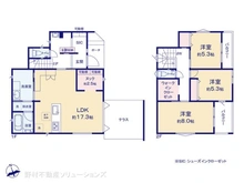 【埼玉県/朝霞市三原】朝霞市三原5丁目 新築一戸建て 間取り図