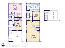 【東京都/練馬区北町】練馬区北町2丁目 新築一戸建て 間取り図