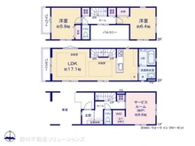 【神奈川県/川崎市中原区今井西町】川崎市中原区今井西町 新築一戸建て 間取り図