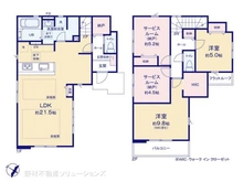 【東京都/国分寺市富士本】国分寺市富士本1丁目 新築一戸建て 間取り図