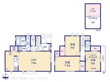 【東京都/東大和市高木】東大和市高木3丁目 新築一戸建て 間取り図