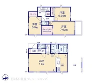 【東京都/国立市青柳】国立市青柳1丁目 新築一戸建て 間取り図