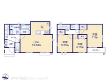 【東京都/東大和市南街】東大和市南街5丁目 新築一戸建て 間取り図