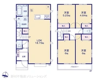 【東京都/東大和市南街】東大和市南街5丁目 新築一戸建て 間取り図