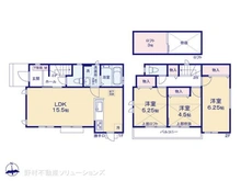 【東京都/小平市小川町】小平市小川町1丁目 新築一戸建て 間取り図
