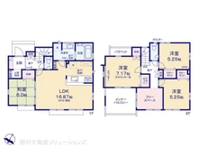 【東京都/国分寺市高木町】国分寺市高木町2丁目 新築一戸建て 間取り図