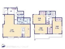 【東京都/小平市上水新町】小平市上水新町2丁目 新築一戸建て 間取り図