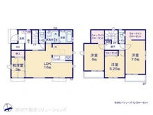 【東京都/小平市上水新町】小平市上水新町2丁目 新築一戸建て 間取り図