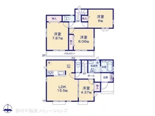 【東京都/東大和市狭山】東大和市狭山4丁目 新築一戸建て 間取り図