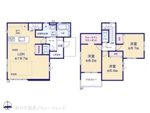 【東京都/国分寺市並木町】国分寺市並木町1丁目 新築一戸建て 間取り図
