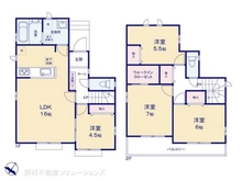 【東京都/国立市泉】国立市泉2丁目 新築一戸建て 間取り図