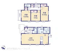 【東京都/国立市富士見台】国立市富士見台1丁目 新築一戸建て 間取り図