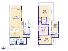 【東京都/国立市東】国立市東3丁目 新築一戸建て 間取り図