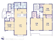 【東京都/東大和市南街】東大和市南街3丁目 新築一戸建て 間取り図