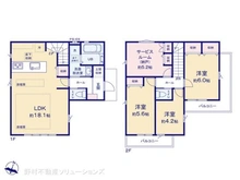 【東京都/国分寺市高木町】国分寺市高木町1丁目 新築一戸建て 間取り図