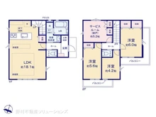 【東京都/国分寺市高木町】国分寺市高木町1丁目 新築一戸建て 間取り図