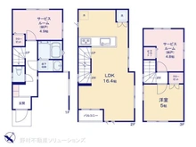 【東京都/国分寺市東戸倉】国分寺市東戸倉2丁目 新築一戸建て 間取り図