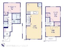【東京都/国分寺市東戸倉】国分寺市東戸倉2丁目 新築一戸建て 間取り図