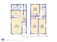 【東京都/東大和市中央】東大和市中央4丁目 新築一戸建て 間取り図