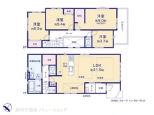 【東京都/国分寺市戸倉】国分寺市戸倉3丁目 新築一戸建て 間取り図