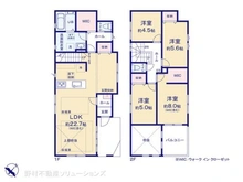 【東京都/国分寺市戸倉】国分寺市戸倉3丁目 新築一戸建て 間取り図