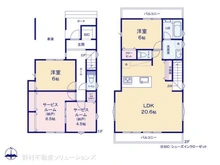 【東京都/国分寺市東恋ヶ窪】国分寺市東恋ヶ窪5丁目 新築一戸建て 間取り図