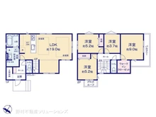 【東京都/国分寺市戸倉】国分寺市戸倉2丁目 新築一戸建て 間取り図