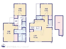 【東京都/小平市たかの台】小平市たかの台 新築一戸建て 間取り図