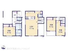 【東京都/小平市たかの台】小平市たかの台 新築一戸建て 間取り図