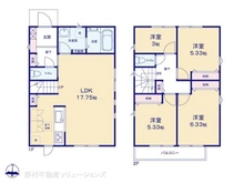 【東京都/東大和市中央】東大和市中央1丁目 新築一戸建て 間取り図