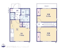 【東京都/国分寺市西恋ヶ窪】国分寺市西恋ヶ窪2丁目 新築一戸建て 間取り図