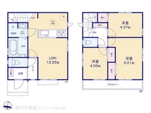 【東京都/東大和市清水】東大和市清水6丁目 新築一戸建て 間取り図
