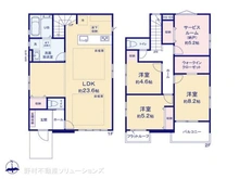 【東京都/小平市小川西町】小平市小川西町5丁目 新築一戸建て 間取り図
