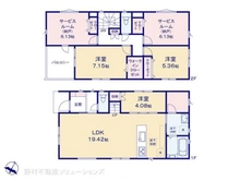 【東京都/国分寺市西町】国分寺市西町3丁目 新築一戸建て 間取り図