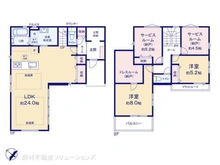 【東京都/国分寺市富士本】国分寺市富士本1丁目 新築一戸建て 間取り図