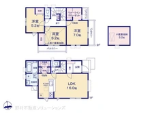 【東京都/国分寺市北町】国分寺市北町4丁目 新築一戸建て 間取り図