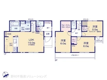 【東京都/国分寺市西恋ヶ窪】国分寺市西恋ヶ窪4丁目 新築一戸建て 間取り図
