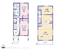 【東京都/国立市東】国立市東3丁目 新築一戸建て 間取り図