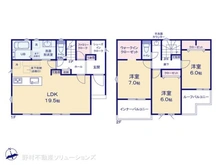 【東京都/小平市小川町】小平市小川町1丁目 新築一戸建て 間取り図