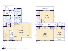 【東京都/国分寺市新町】国分寺市新町3丁目 新築一戸建て 間取り図