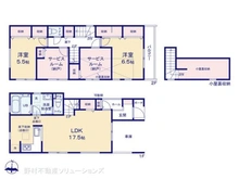 【東京都/小平市学園西町】小平市学園西町2丁目 新築一戸建て 間取り図